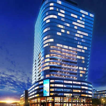 Apartment Hanza Tower - Golden Heaven Szczecin