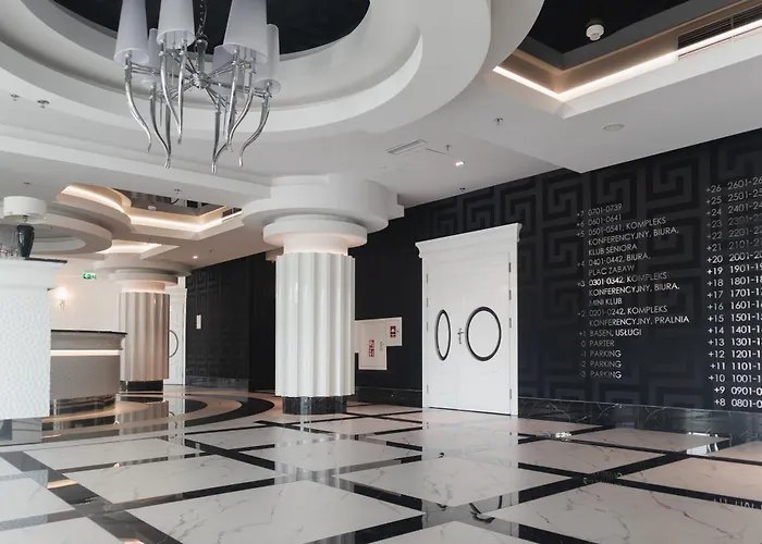 Hanza Tower - Golden Heaven Apartman Szczecin