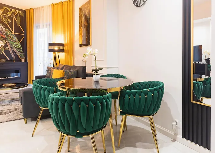 Apartment Hanza Tower - Golden Heaven Szczecin